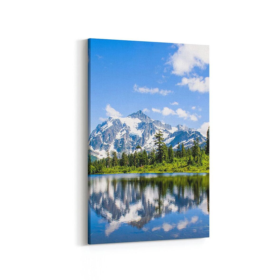 Olla 14398D Doğa / Manzara Görseli Dikey Kanvas Tablo (Ölçü: 60X90)