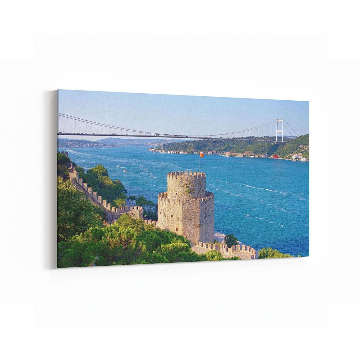 Olla 17921Y Yapı Görseli Yatay Kanvas Tablo (Ölçü: 150X100)