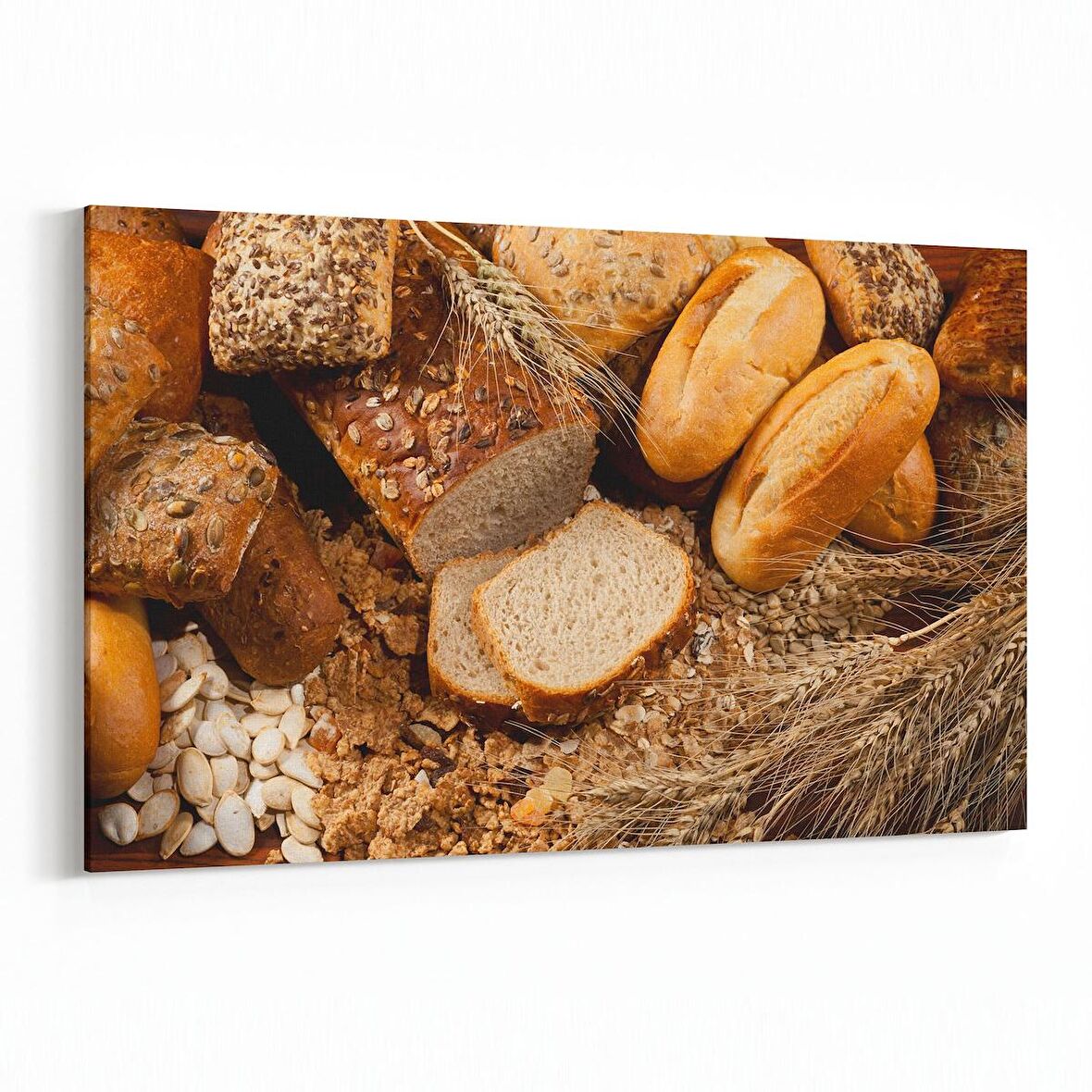 Olla 15319Y Gıda Görseli Yatay Kanvas Tablo (Ölçü: 90X60)