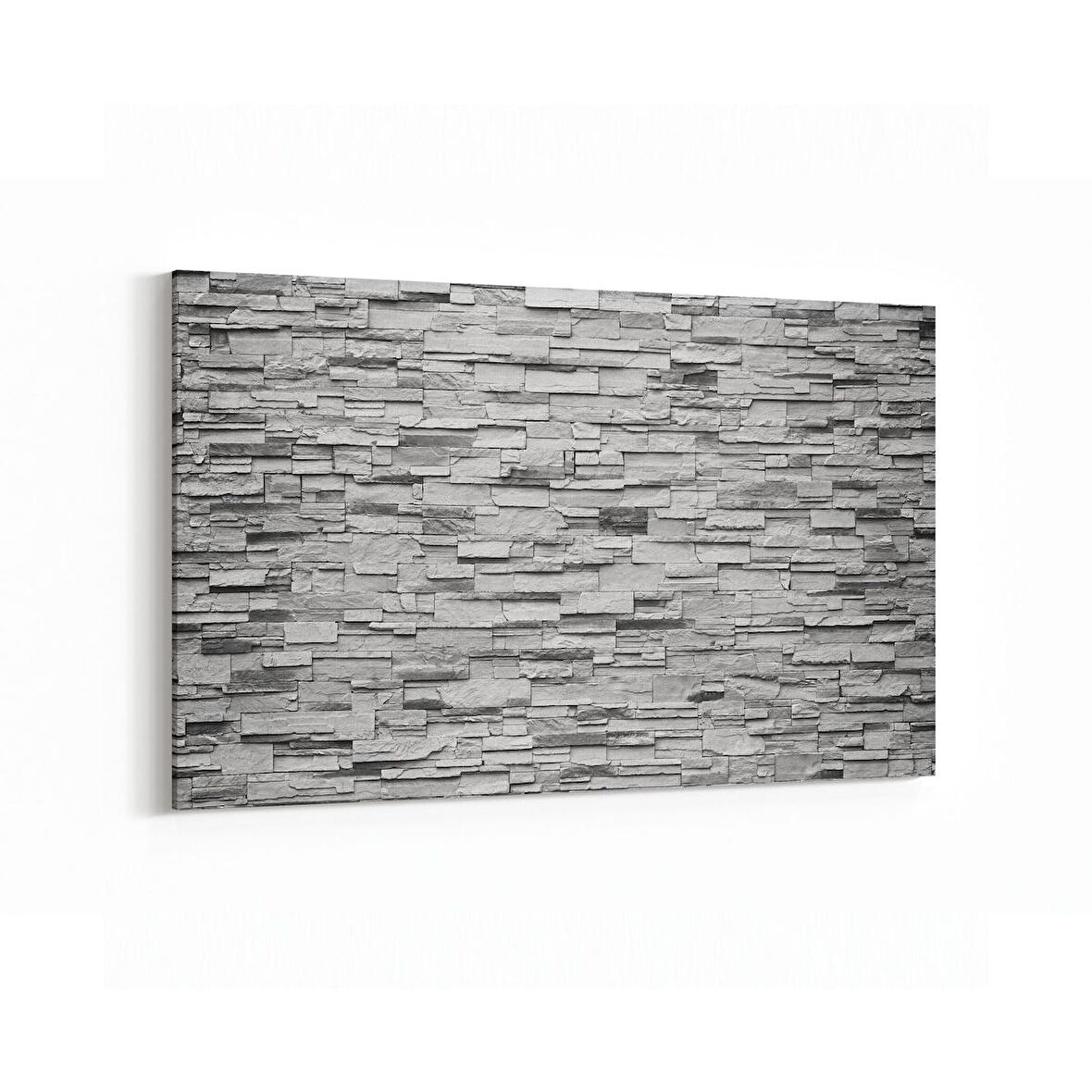 Olla 17415Y Taş / Tuğla Görseli Yatay Kanvas Tablo (Ölçü: 150X100)