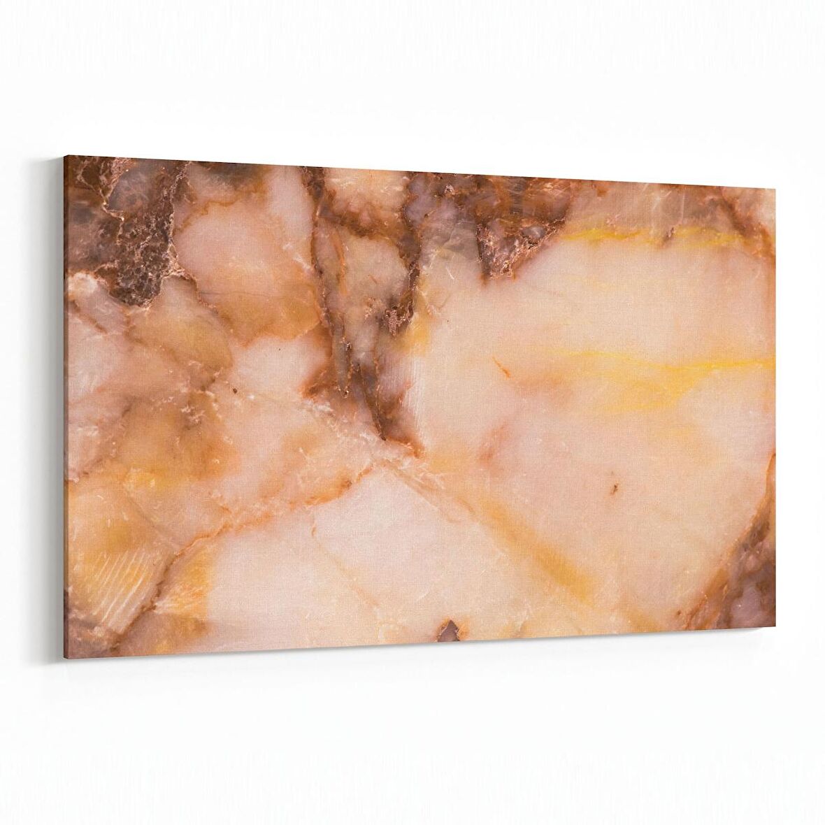 Olla 16717Y Mermer Desen Görsel Yatay Kanvas Tablo (Ölçü: 70X50)