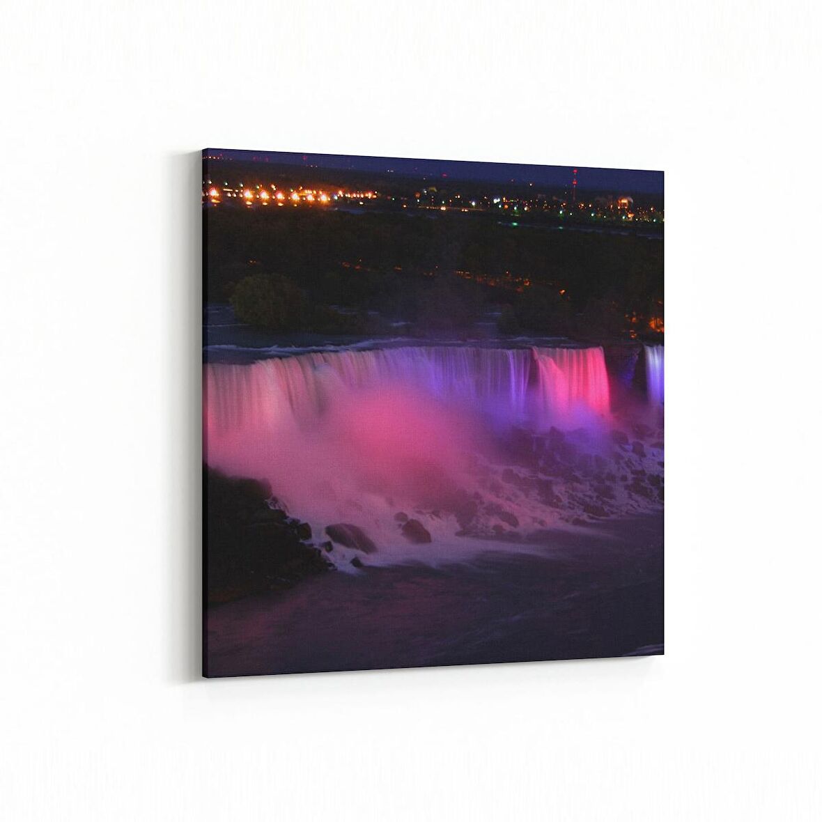 Olla 13545K Doğa / Manzara Görseli Kare Kanvas Tablo (Ölçü: 25X25)