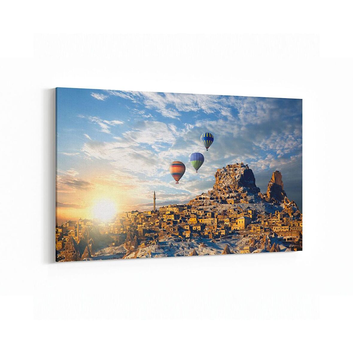 Olla 18199Y Yapı Görseli Yatay Kanvas Tablo (Ölçü: 150X100)