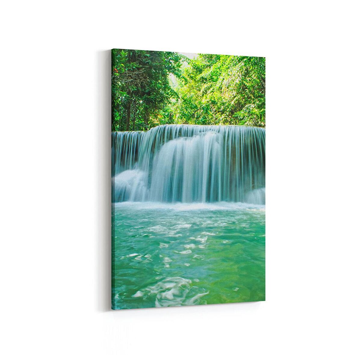 Olla 13967D Doğa / Manzara Görseli Dikey Kanvas Tablo (Ölçü: 60X90)