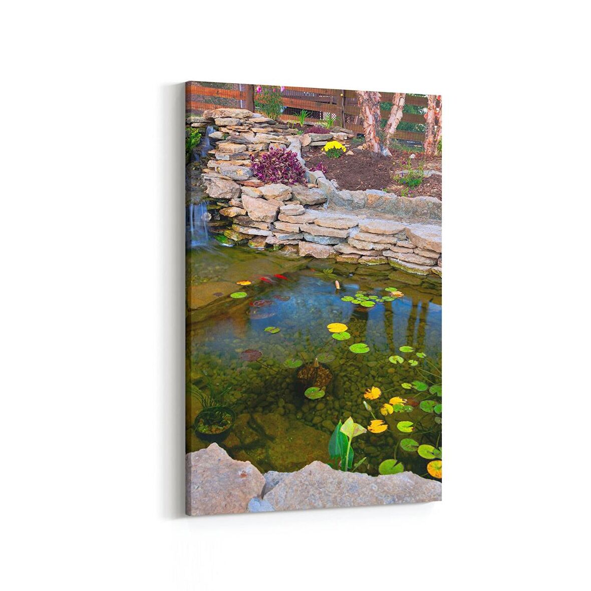 Olla 13460D Doğa / Manzara Görseli Dikey Kanvas Tablo (Ölçü: 60X90)