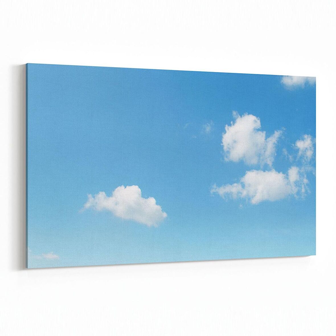 Olla 15408Y Gökyüzü Bulut Görseli  Yatay Kanvas Tablo (Ölçü: 150X100)
