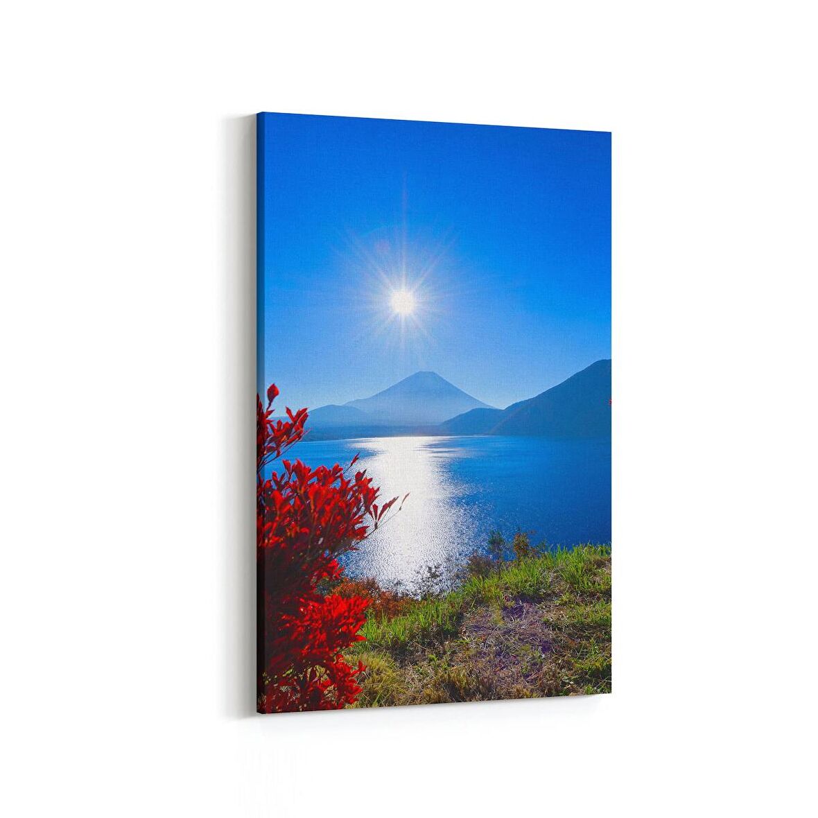 Olla 13716D Doğa / Manzara Görseli Dikey Kanvas Tablo (Ölçü: 60X90)