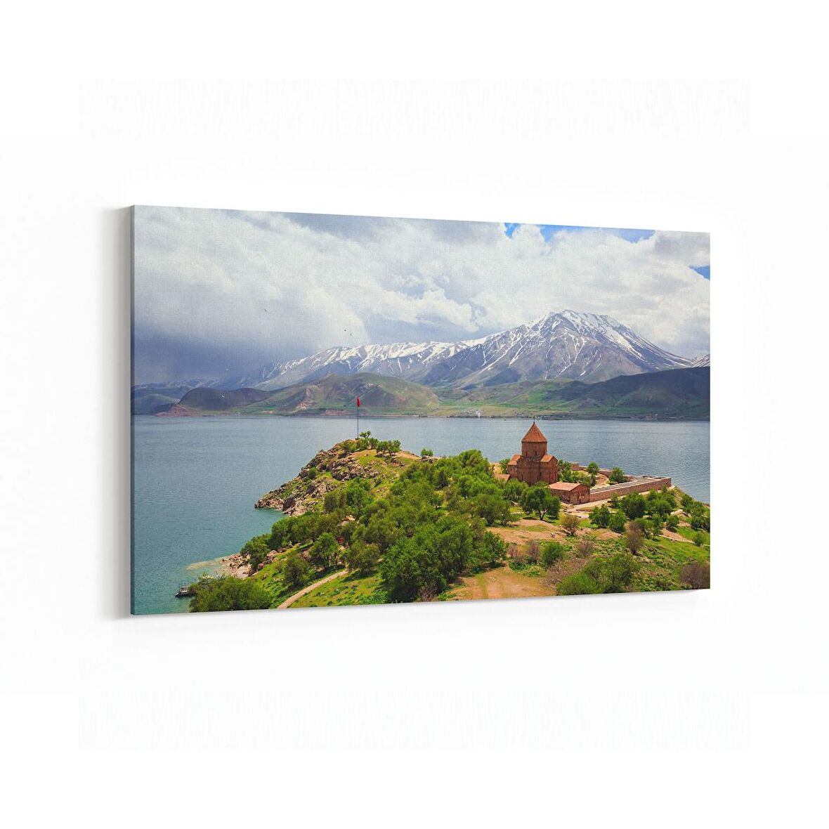 Olla 18348Y Yapı Görseli Yatay Kanvas Tablo (Ölçü: 30X20)