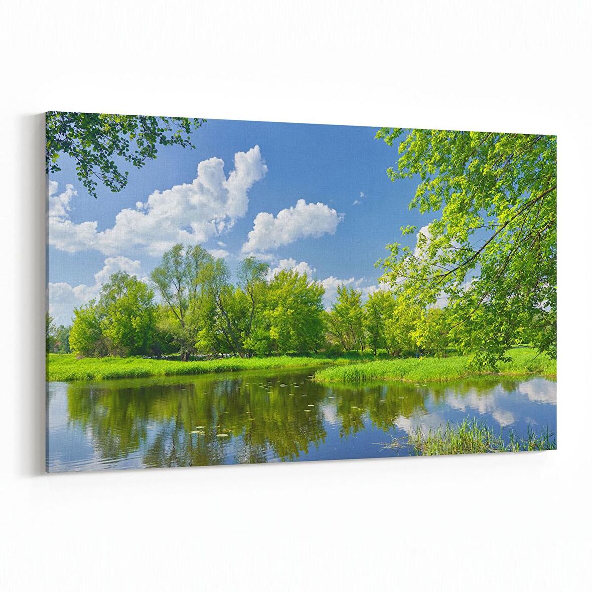 Olla 13351Y Doğa / Manzara Görseli Yatay Kanvas Tablo (Ölçü: 90X60)