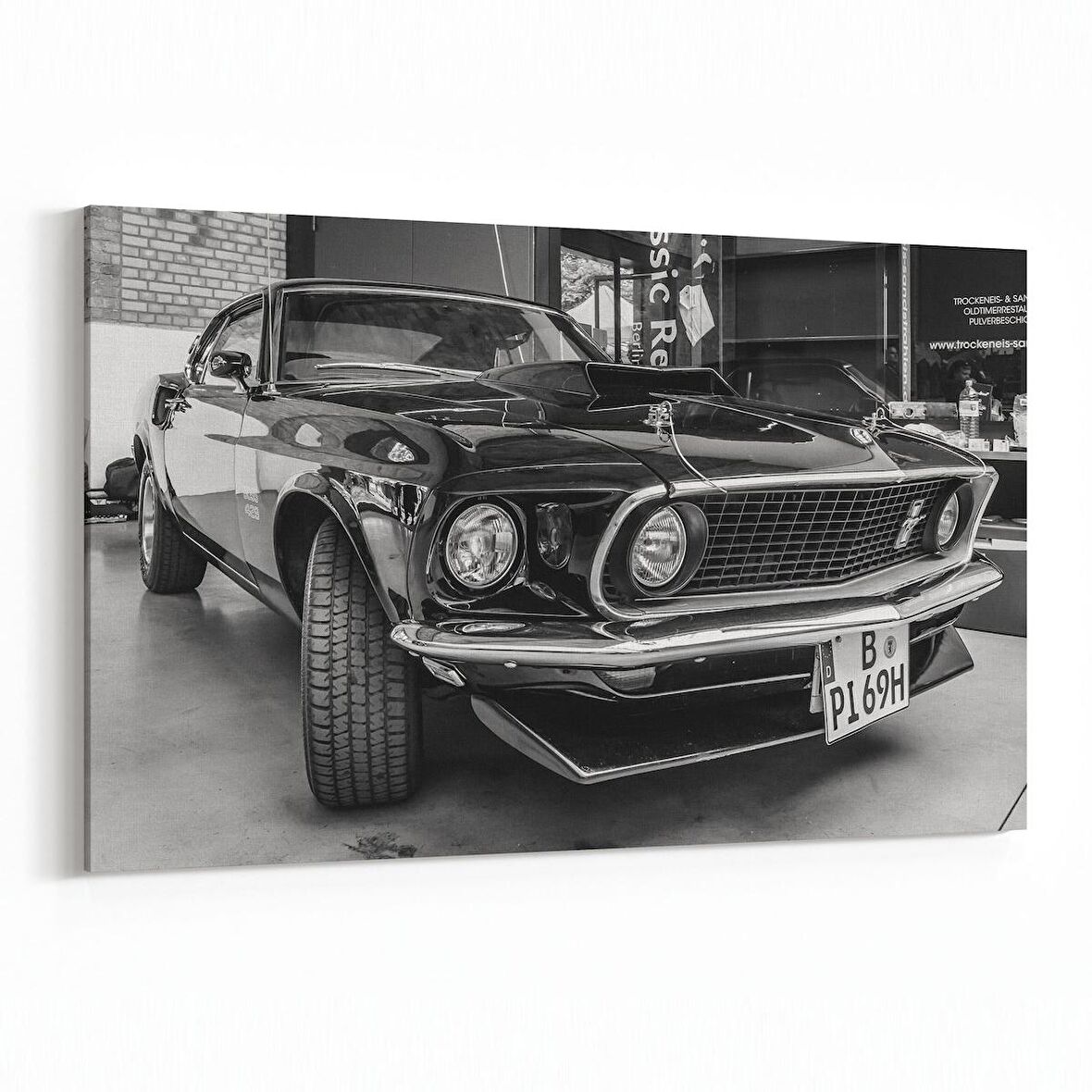 Olla 12271Y Araç Görseli Yatay Kanvas Tablo (Ölçü: 30X20)