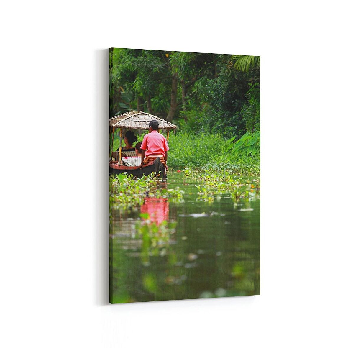 Olla 13339D Doğa / Manzara Görseli Dikey Kanvas Tablo (Ölçü: 60X90)