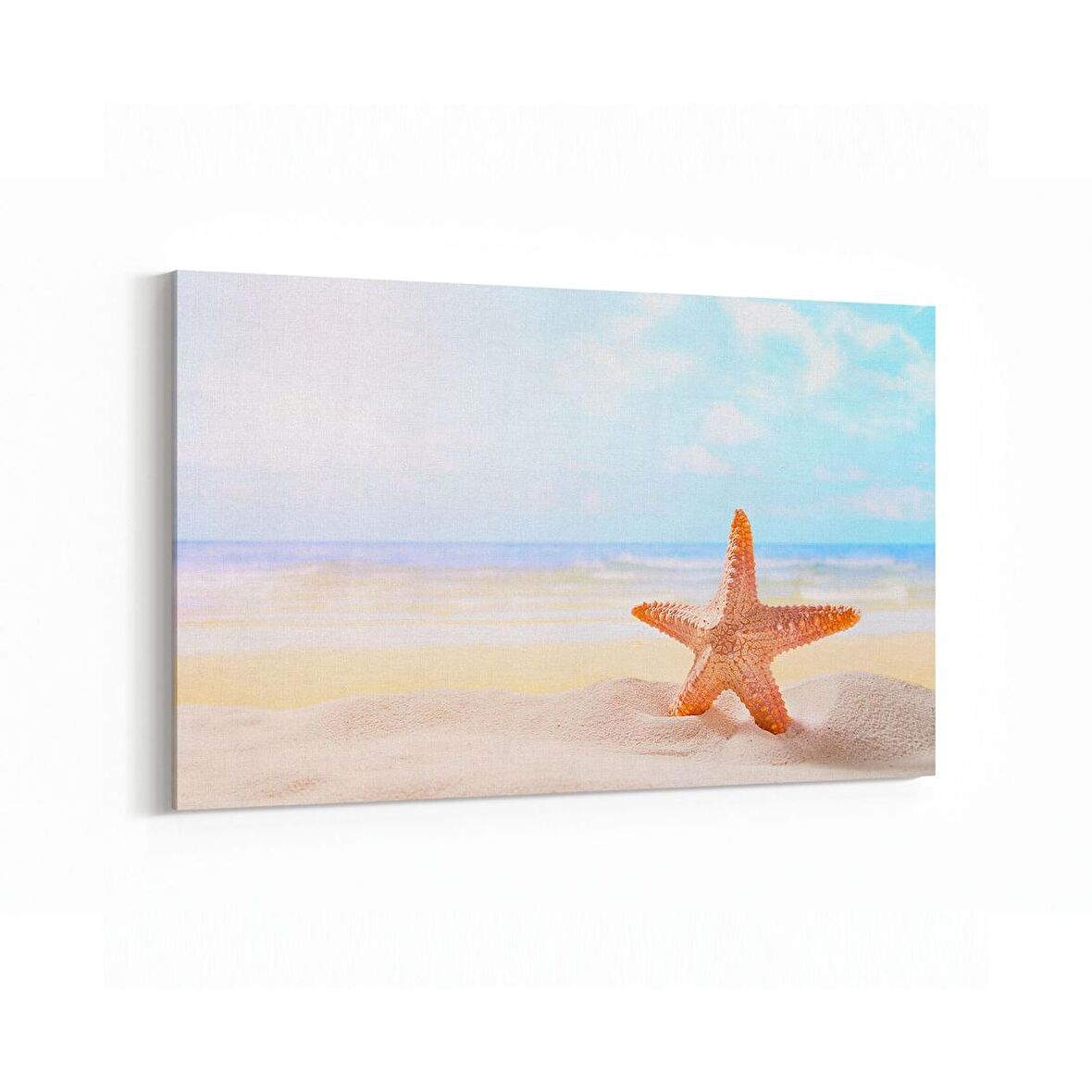 Olla 16490Y Kumsal / Sahil Görseli Yatay Kanvas Tablo (Ölçü: 150X100)