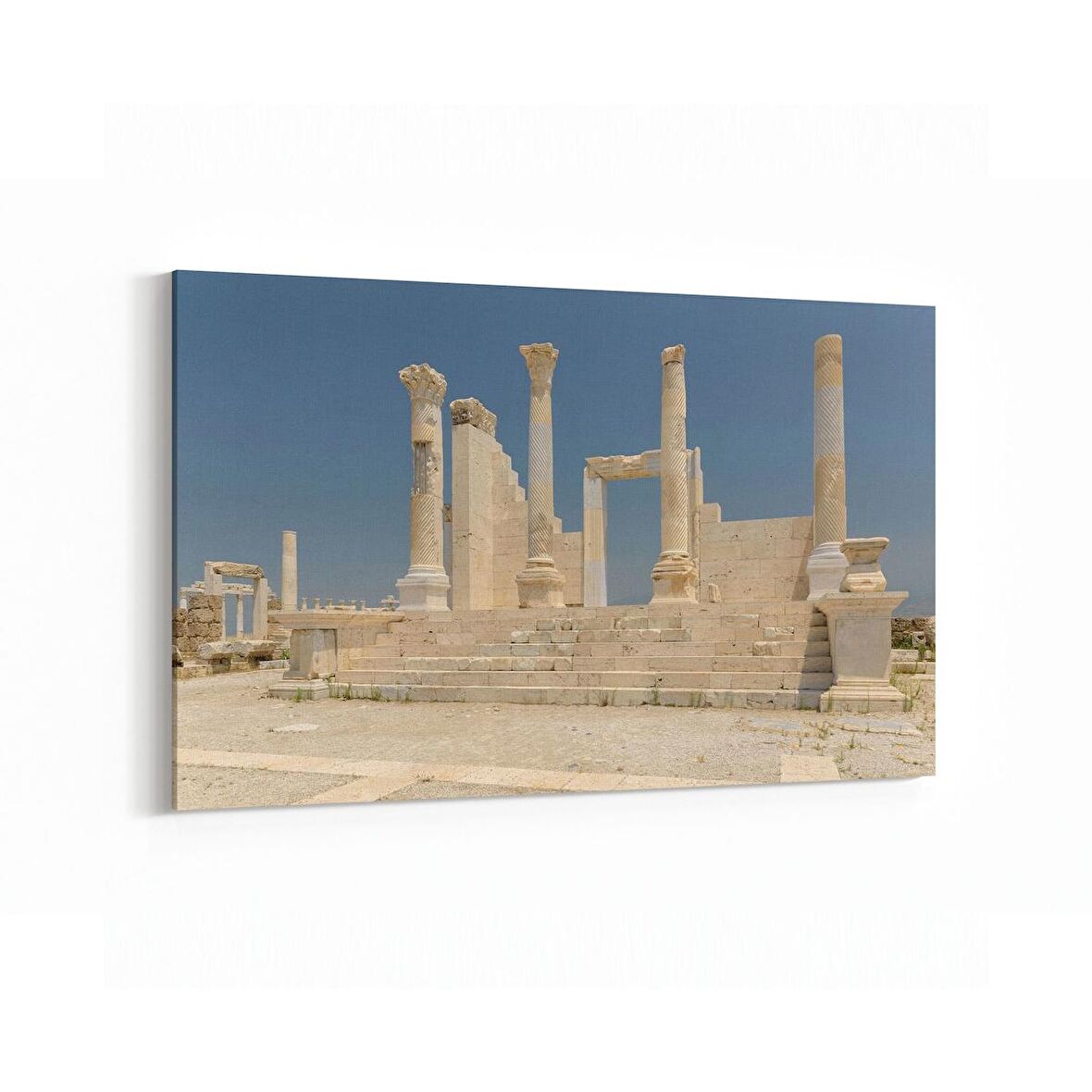 Olla 18225Y Yapı Görseli Yatay Kanvas Tablo (Ölçü: 70X50)