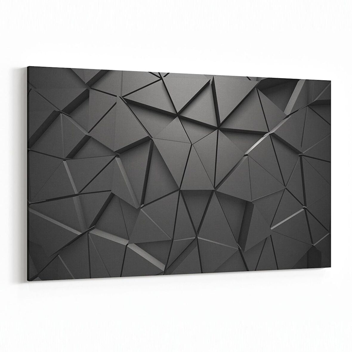 Olla 10041Y Abstract 3 Boyut Görsel Yatay Kanvas Tablo (Ölçü: 70X50)