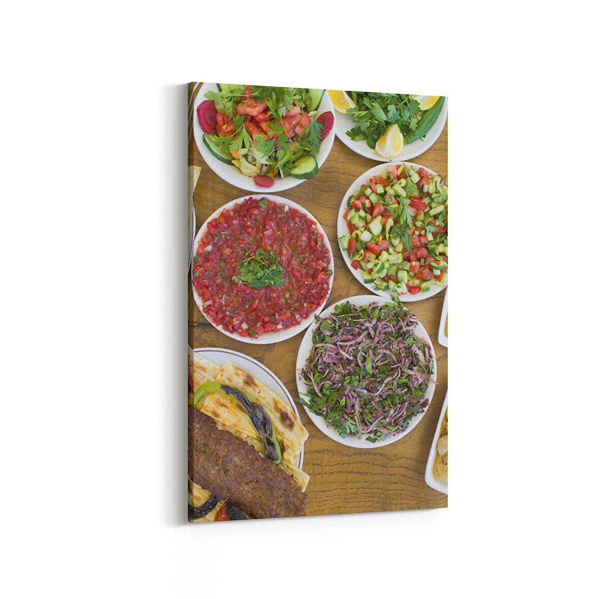Olla 15290D Gıda Görseli Dikey Kanvas Tablo (Ölçü: 20X30)