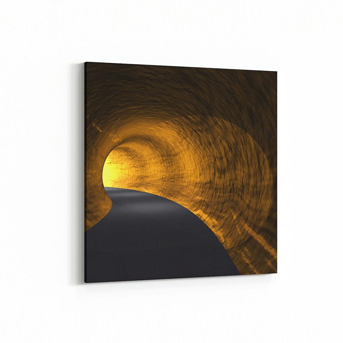 Olla 18468K Yapı Görseli Kare Kanvas Tablo (Ölçü: 60X60)