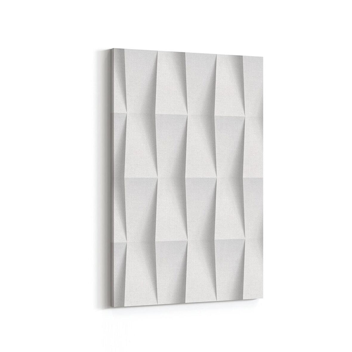 Olla 14934D Geometrik Desen Görseli Dikey Kanvas Tablo (Ölçü: 100X150)