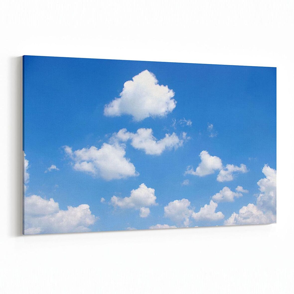 Olla 15740Y Gökyüzü Bulut Görseli  Yatay Kanvas Tablo (Ölçü: 70X50)