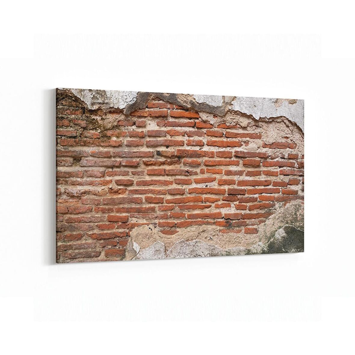 Olla 17337Y Taş / Tuğla Görseli Yatay Kanvas Tablo (Ölçü: 120X80)
