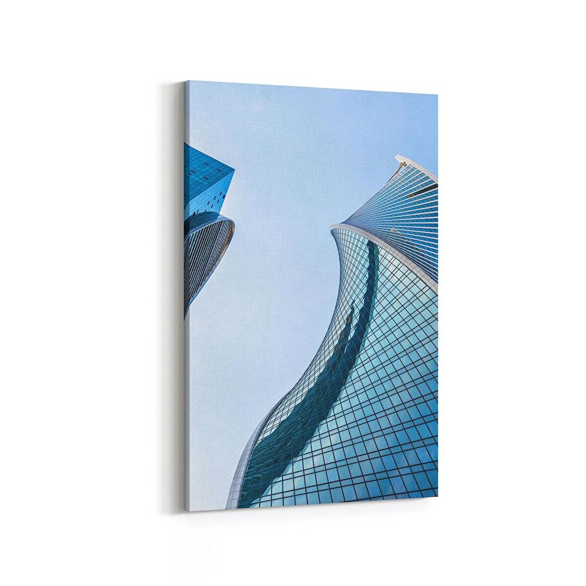 Olla 18646D Yapı Görseli Dikey Kanvas Tablo (Ölçü: 100X150)