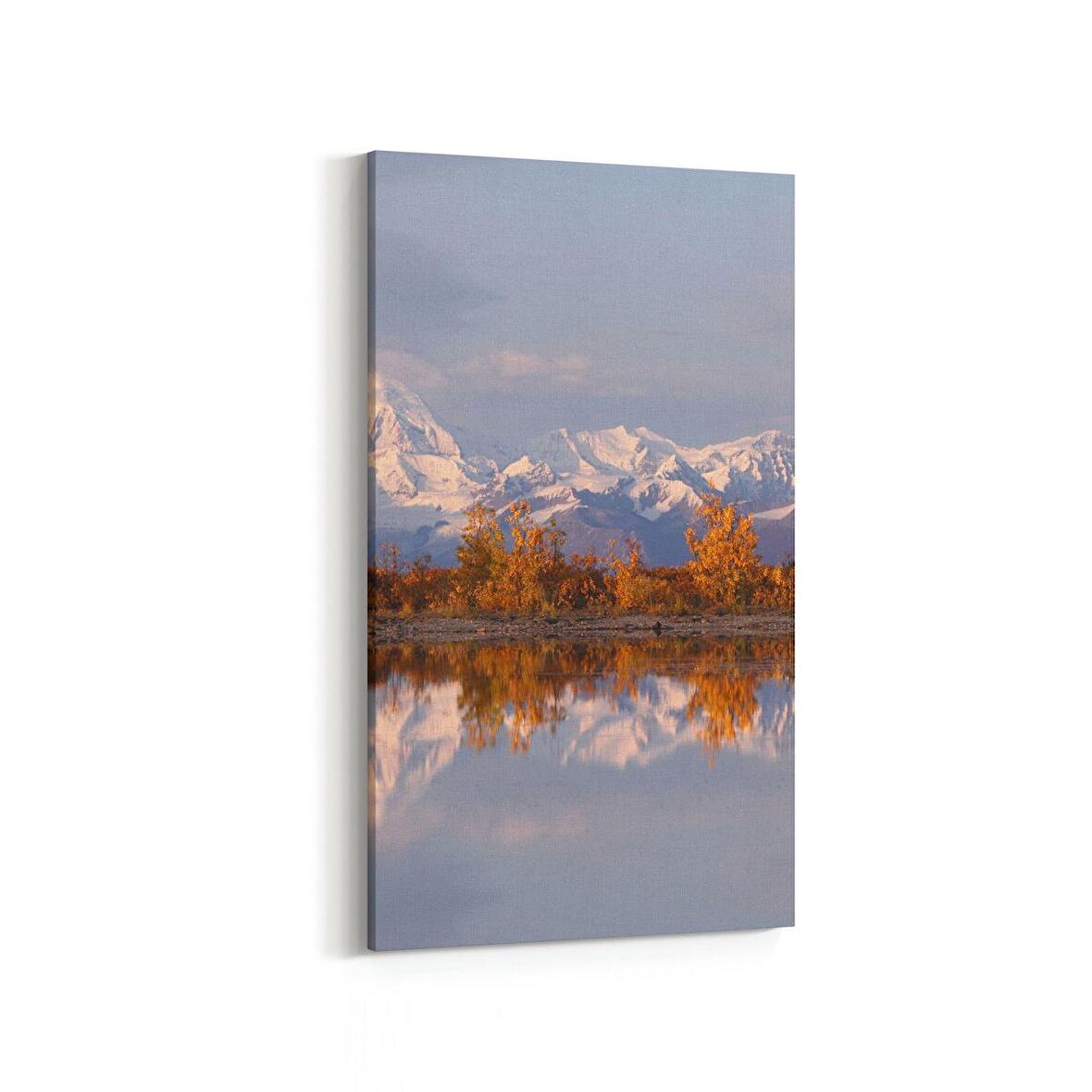 Olla 13960DD Doğa / Manzara Görseli Dikey Dar Kanvas Tablo (Ölçü: 40X80)