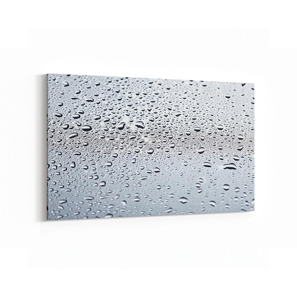Olla 17307Y Su / Damla Görseli Yatay Kanvas Tablo (Ölçü: 120X80)