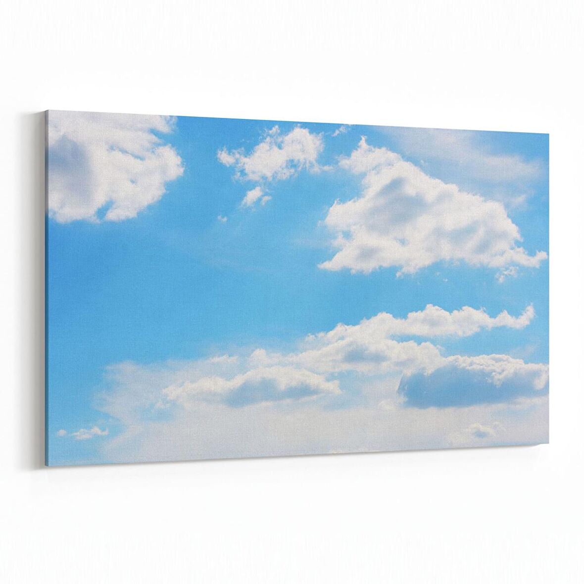 Olla 15489Y Gökyüzü Bulut Görseli  Yatay Kanvas Tablo (Ölçü: 90X60)