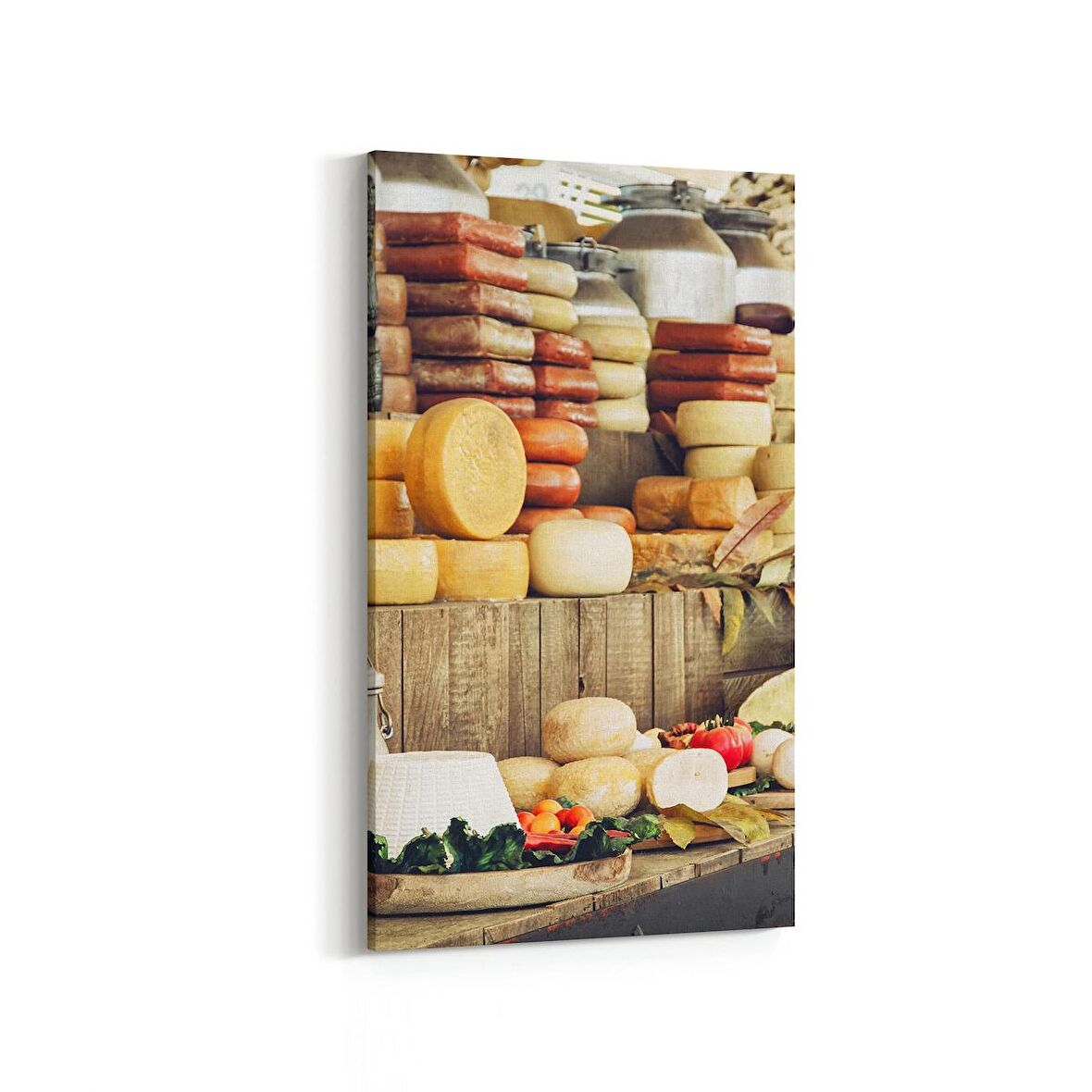 Olla 15167DD Gıda Görseli Dikey Dar Kanvas Tablo (Ölçü: 40X80)