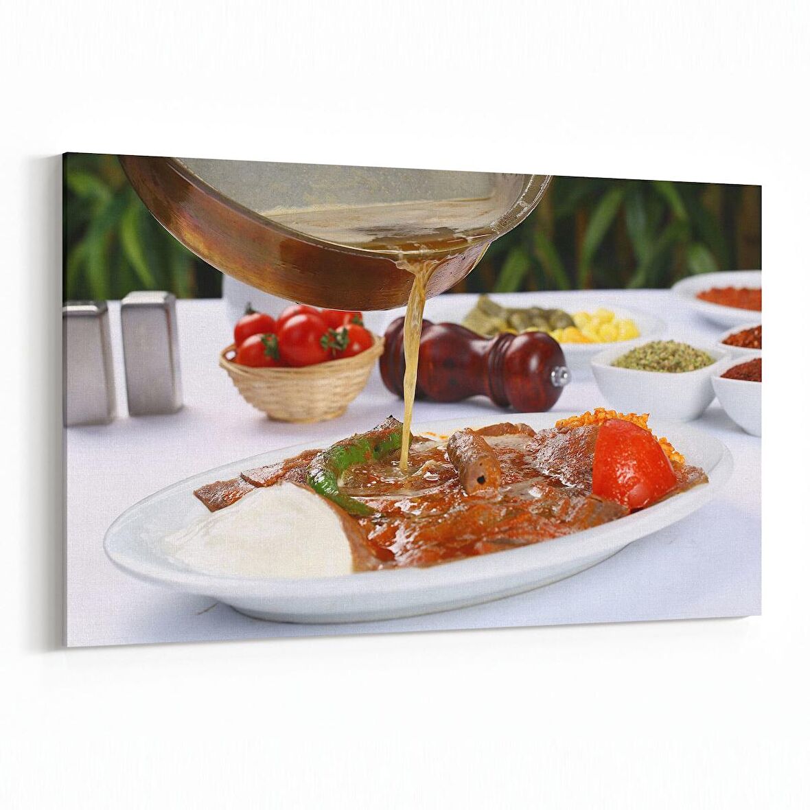 Olla 15057Y Gıda Görseli Yatay Kanvas Tablo (Ölçü: 30X20)