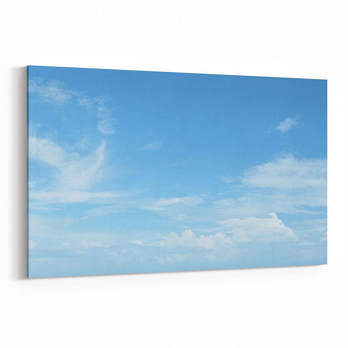 Olla 15812Y Gökyüzü Bulut Görseli  Yatay Kanvas Tablo (Ölçü: 45X30)