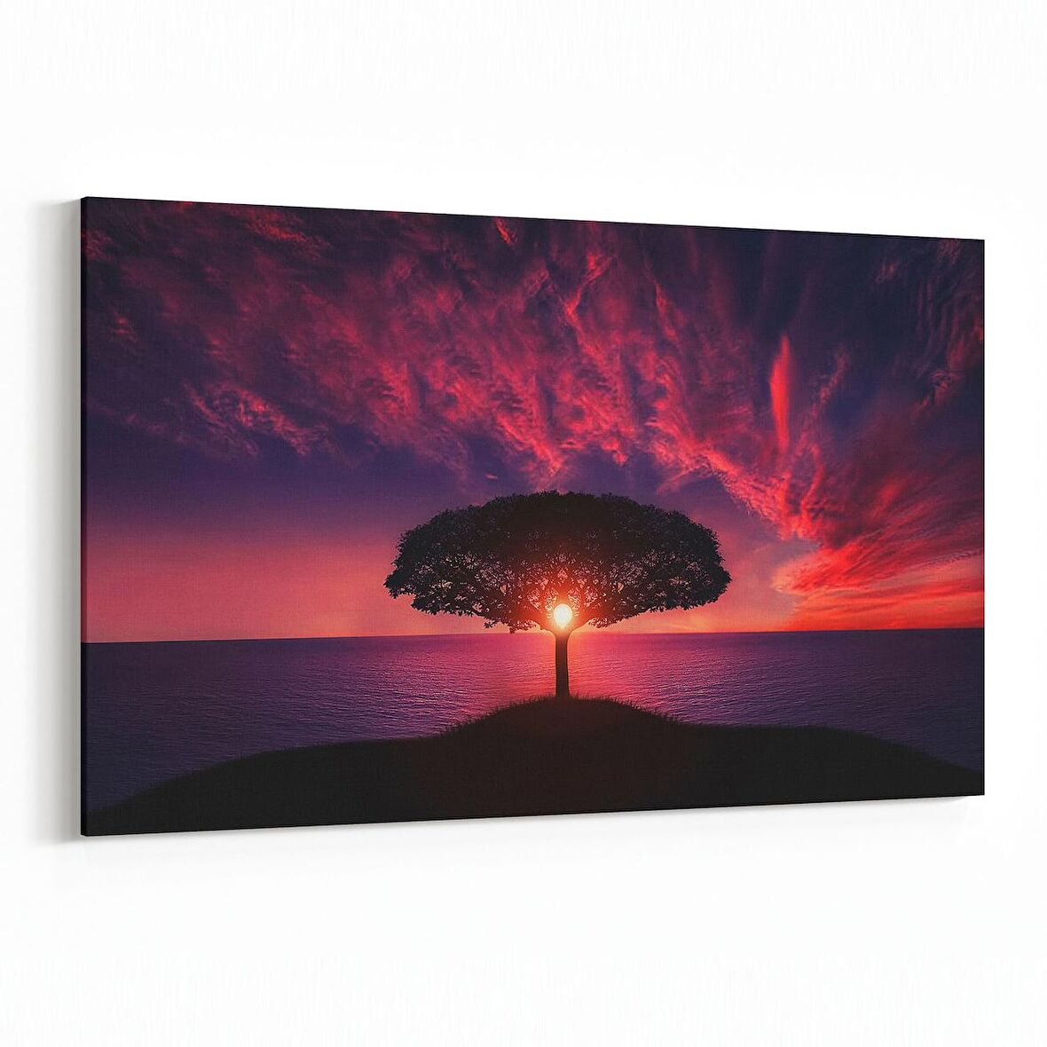 Olla 14137Y Doğa / Manzara Görseli Yatay Kanvas Tablo (Ölçü: 45X30)