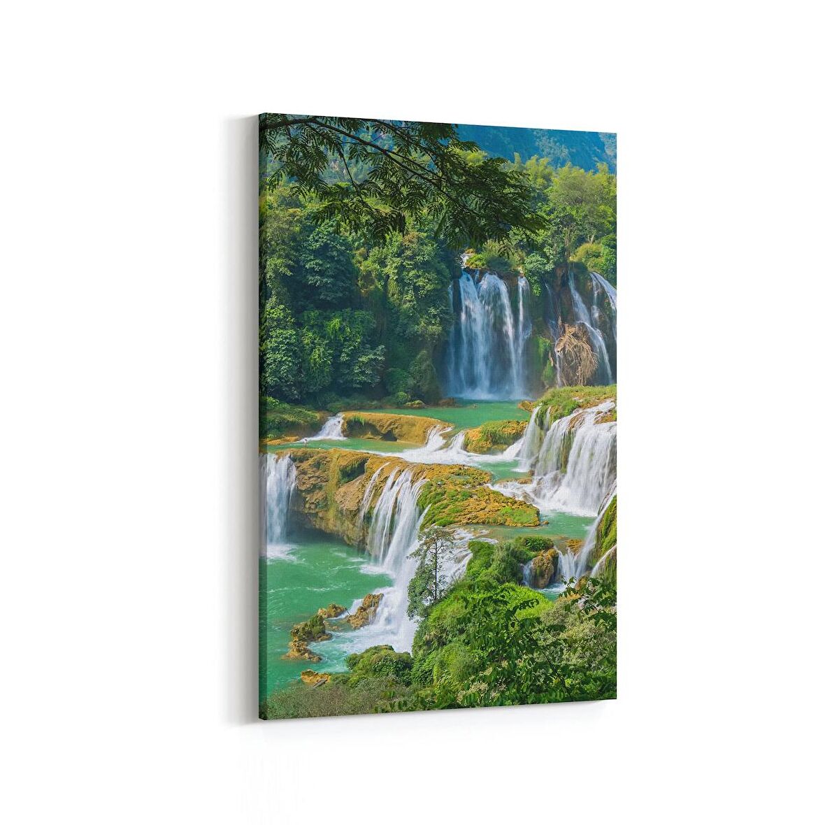 Olla 13404D Doğa / Manzara Görseli Dikey Kanvas Tablo (Ölçü: 70X105)