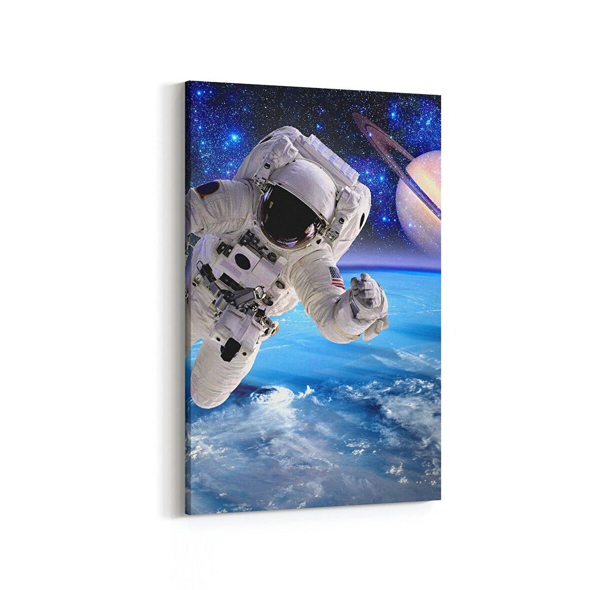 Olla 17640D Uzay Görseli Dikey Kanvas Tablo (Ölçü: 70X105)