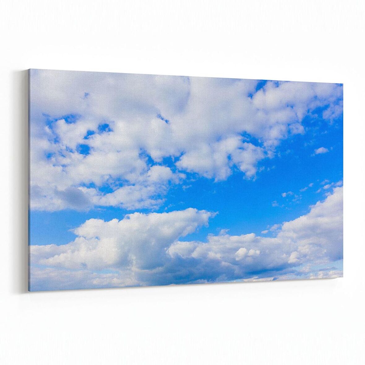 Olla 15793Y Gökyüzü Bulut Görseli  Yatay Kanvas Tablo (Ölçü: 120X80)