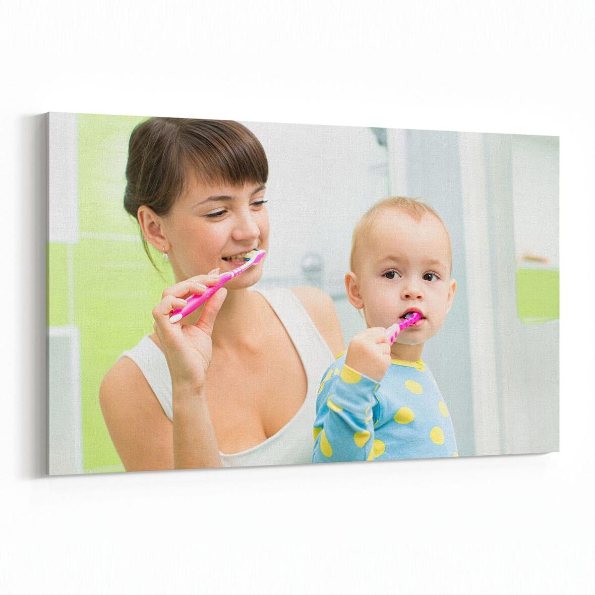 Olla 16849Y Model / Manken Görseli Yatay Kanvas Tablo (Ölçü: 120X80)