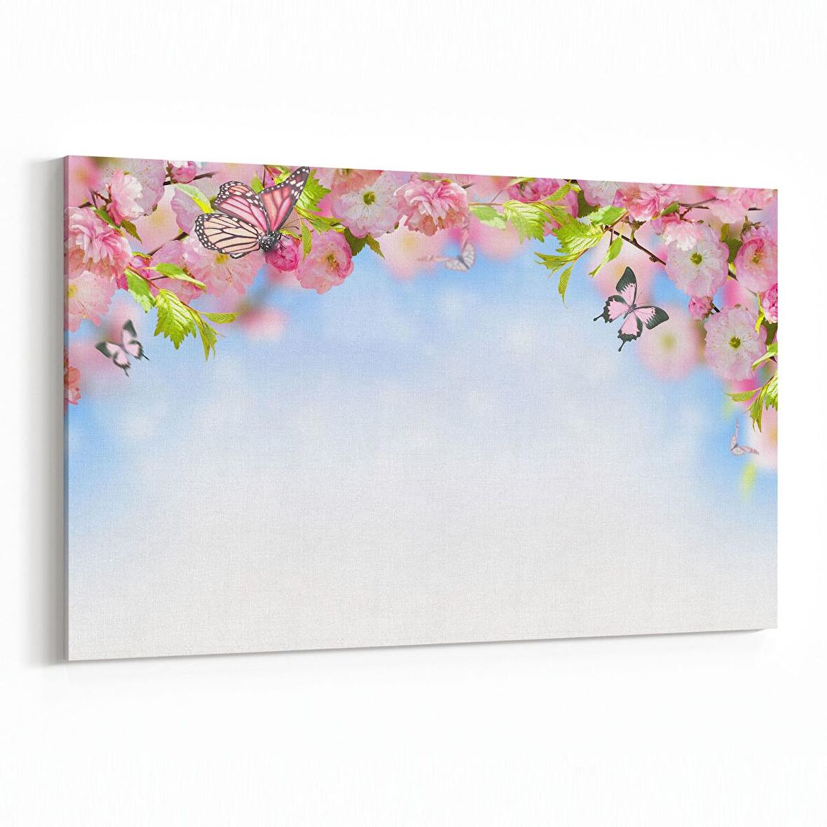 Olla 11743Y Orkide Çiçek Görseli Yatay Kanvas Tablo (Ölçü: 150X100)