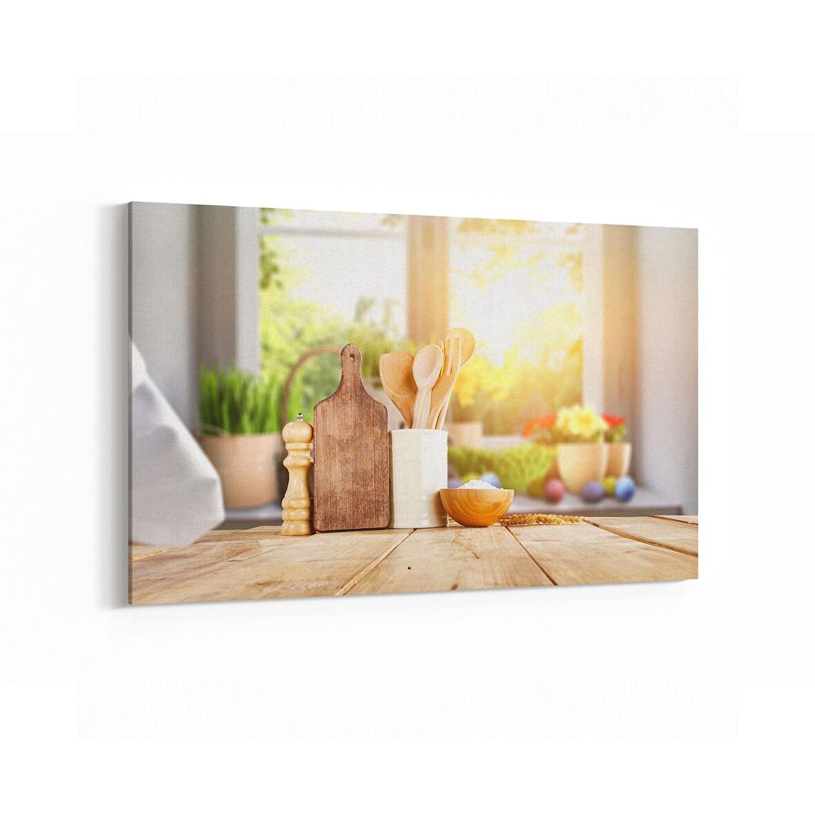 Olla 17872Y Yapı Görseli Yatay Kanvas Tablo (Ölçü: 30X20)