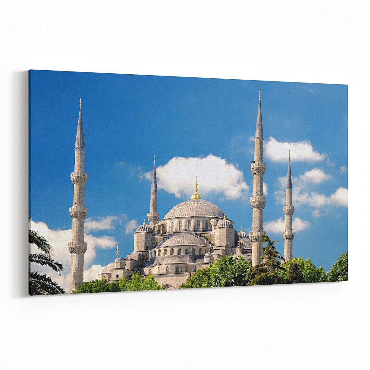 Olla 13121Y Dini Görsel Yatay Kanvas Tablo (Ölçü: 150X100)