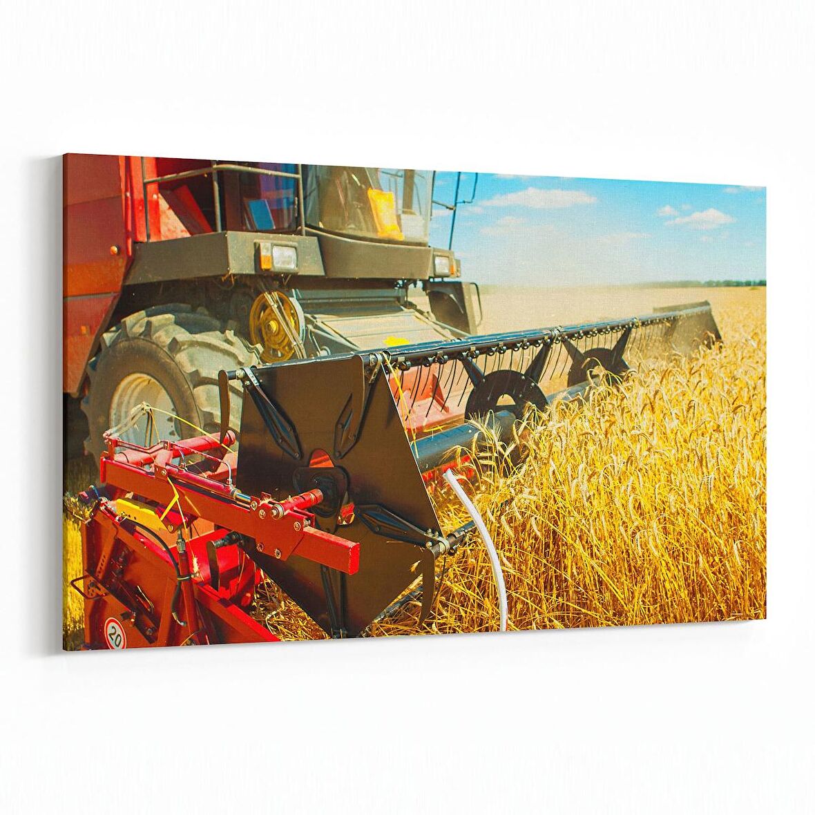 Olla 12241Y Araç Görseli Yatay Kanvas Tablo (Ölçü: 70X50)