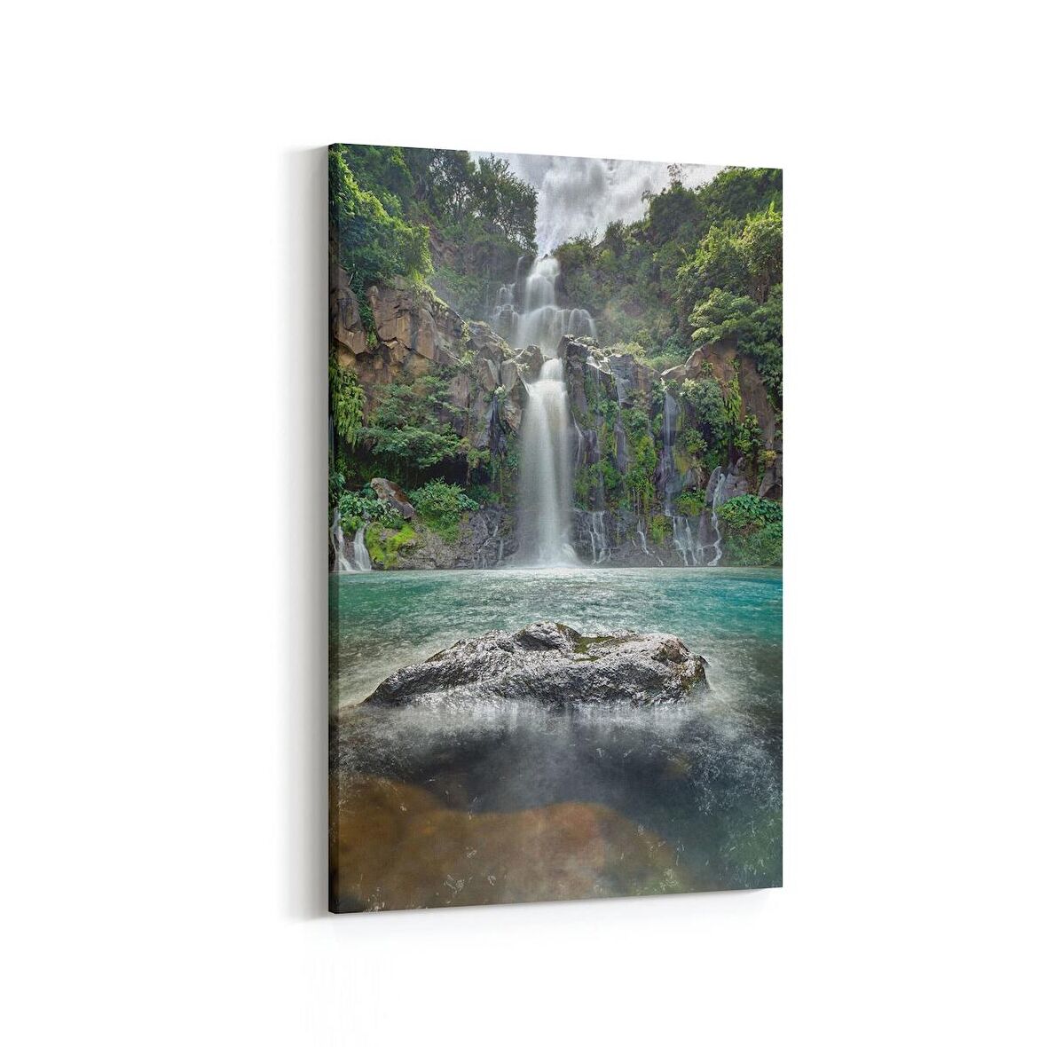 Olla 14634D Doğa / Manzara Görseli Dikey Kanvas Tablo (Ölçü: 100X150)