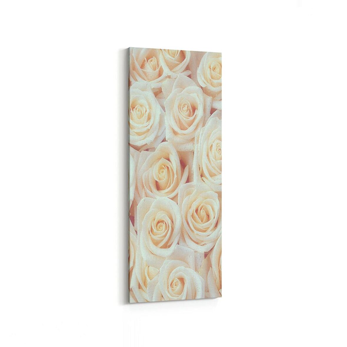 Olla 11632DI Çiçek Görseli Dikey İnce Kanvas Tablo (Ölçü: 40X120)