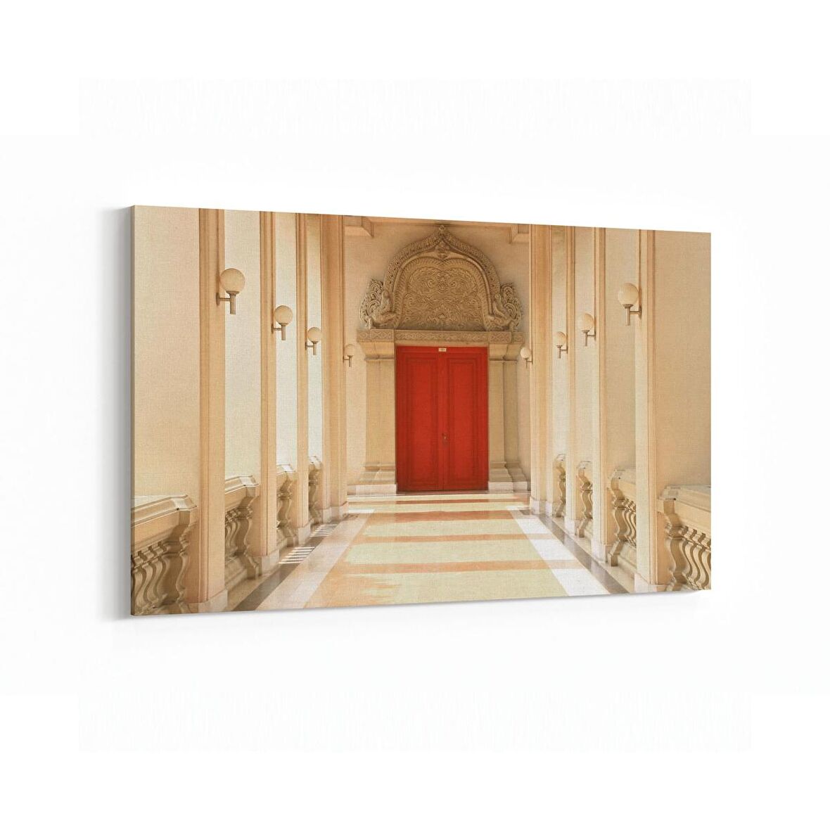 Olla 18750Y Yapı Görseli Yatay Kanvas Tablo (Ölçü: 30X20)