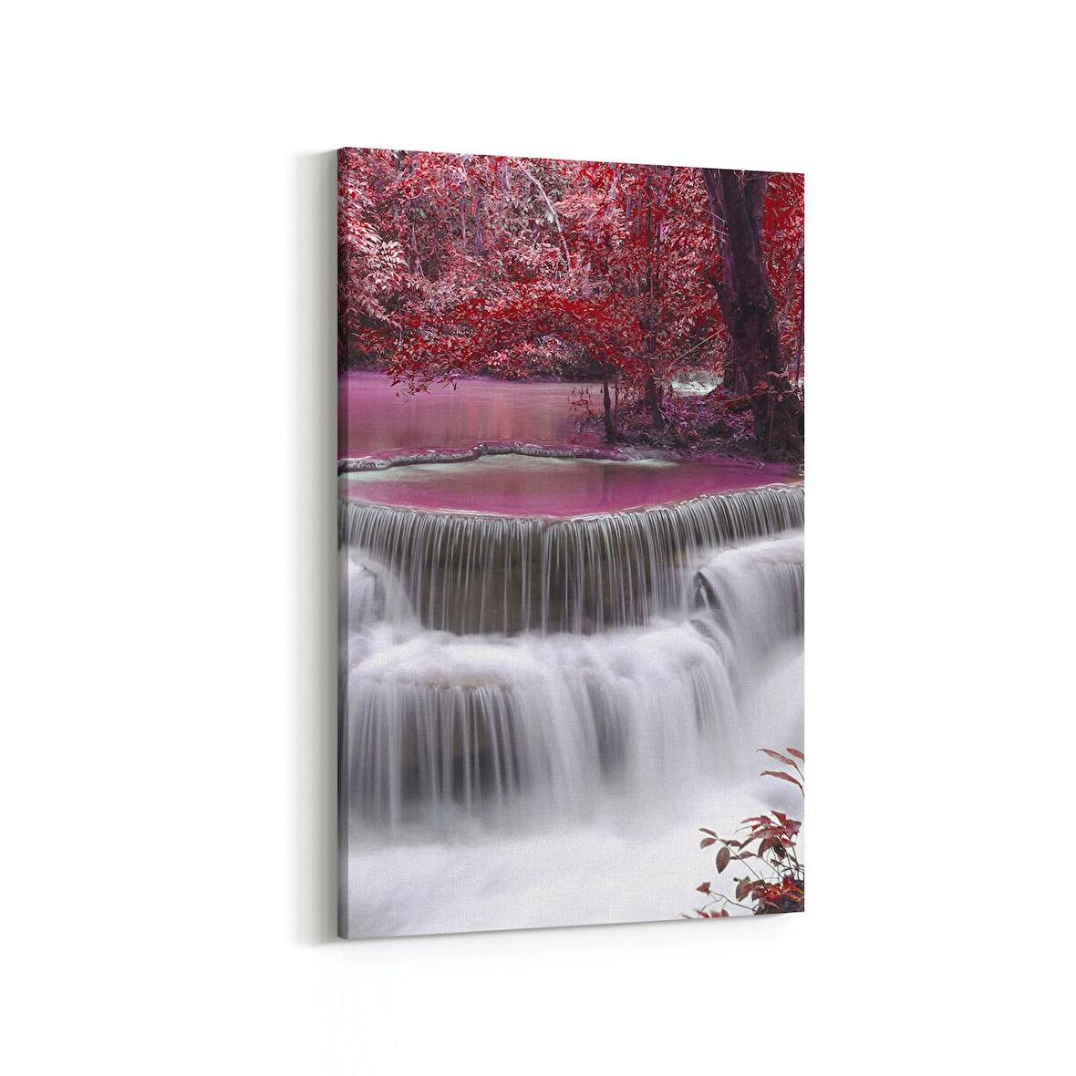 Olla 13521D Doğa / Manzara Görseli Dikey Kanvas Tablo (Ölçü: 20X30)