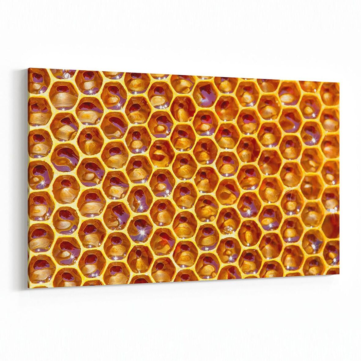 Olla 10014Y Abstract 3 Boyut Görsel Yatay Kanvas Tablo (Ölçü: 90X60)