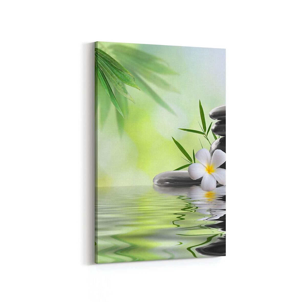 Olla 17110D Spa / Masaj Görseli Dikey Kanvas Tablo (Ölçü: 100X150)