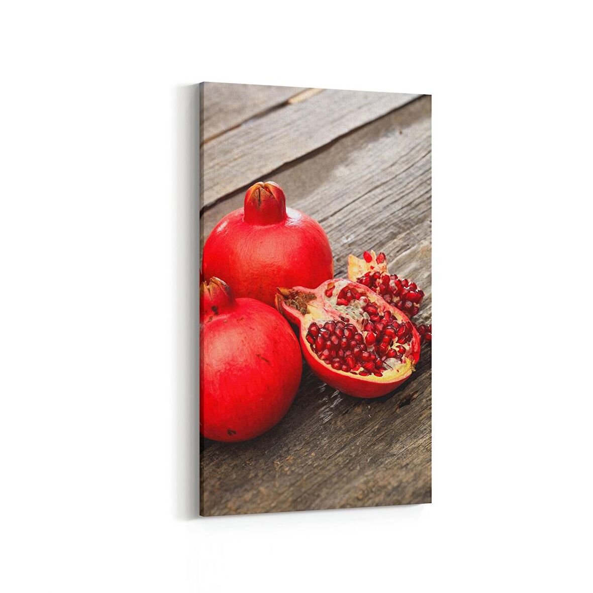 Olla 15195DD Gıda Görseli Dikey Dar Kanvas Tablo (Ölçü: 40X80)