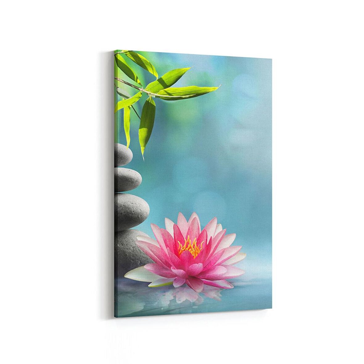 Olla 17102D Spa / Masaj Görseli Dikey Kanvas Tablo (Ölçü: 100X150)