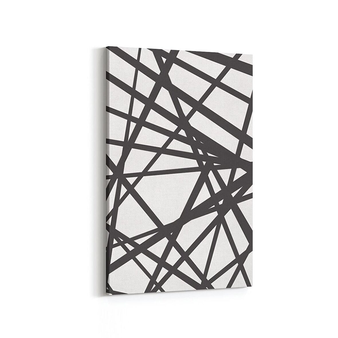 Olla 10349D Abstract Görsel Dikey Kanvas Tablo (Ölçü: 100X150)