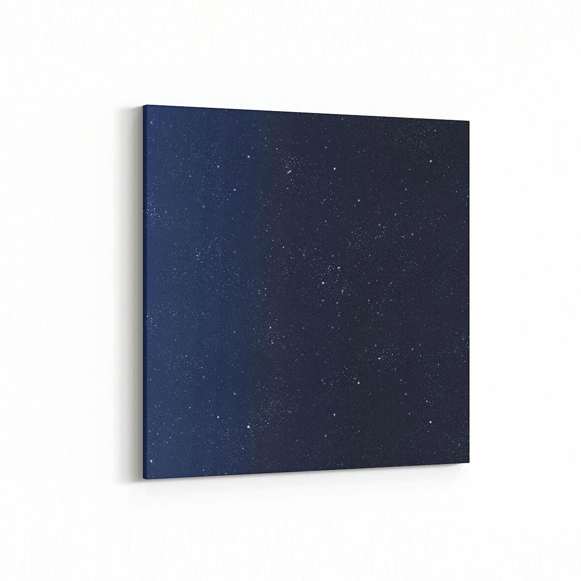 Olla 14724K Gece Gökyüzü Görseli Kare Kanvas Tablo (Ölçü: 30X30)