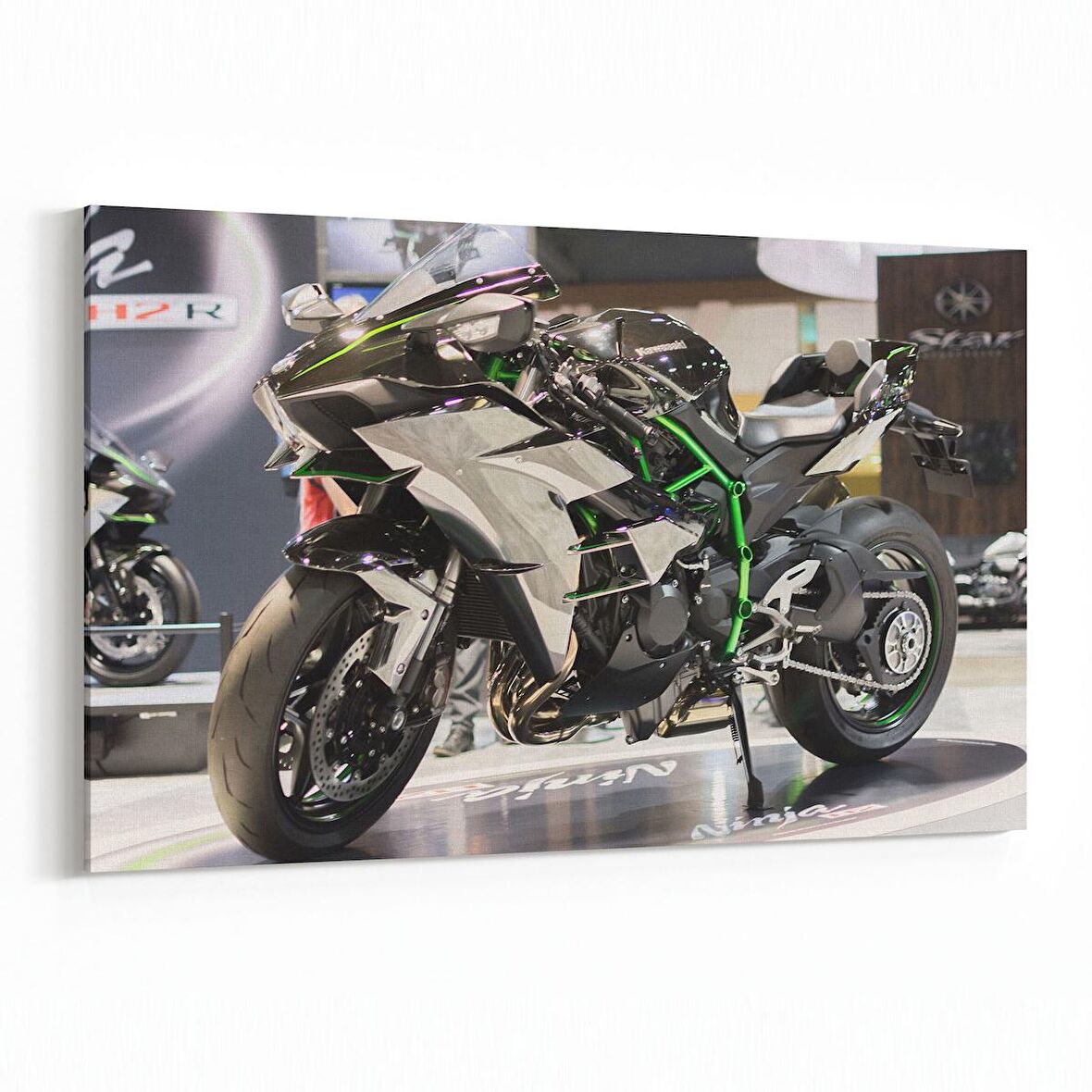 Olla 12278Y Araç Görseli Yatay Kanvas Tablo (Ölçü: 120X80)